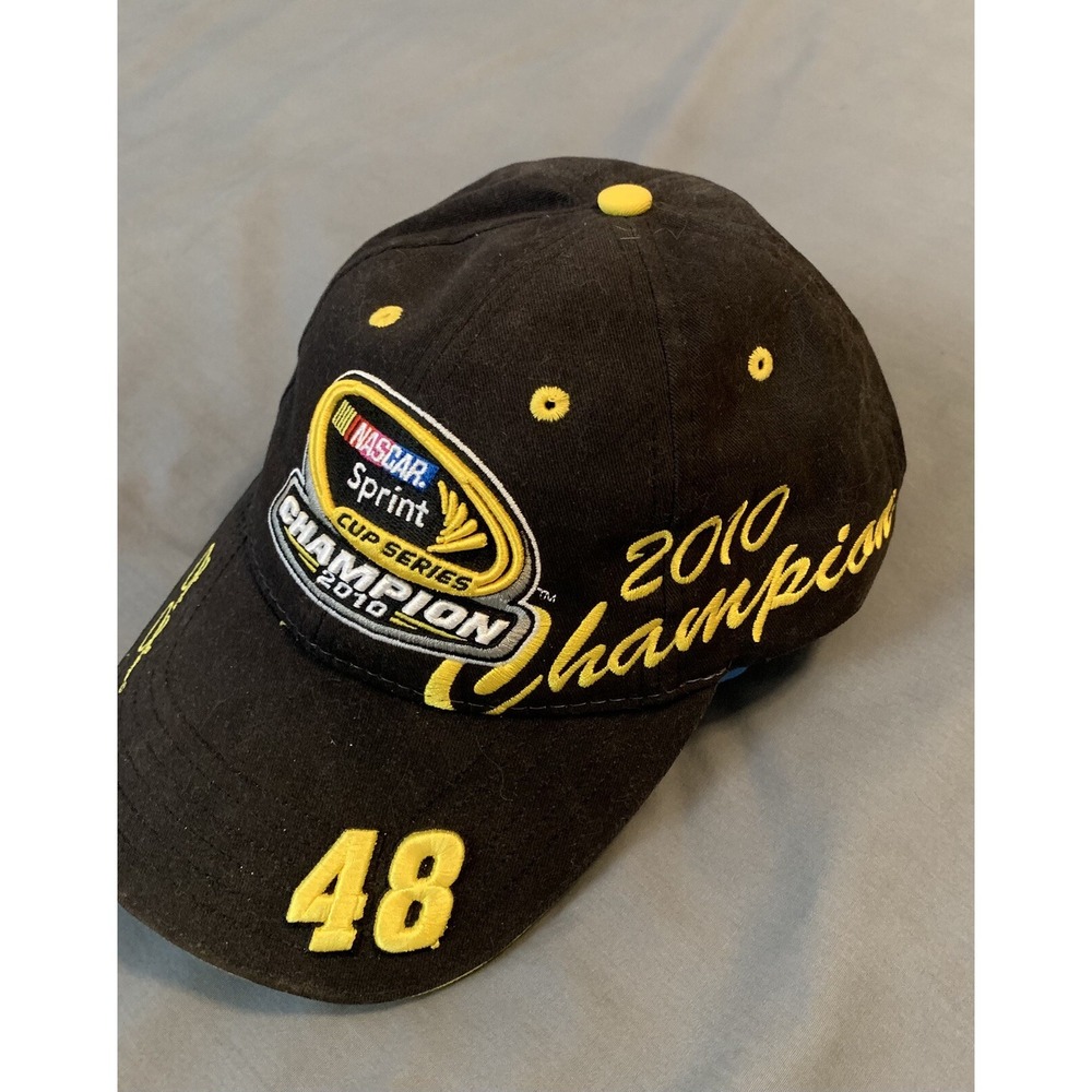 Jimmie Johnson‎ #48 NASCAR 2010 Sprint Cup Series Champion Hat Chase Authentics